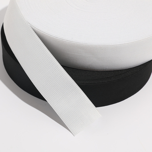 Bande <span class=keywords><strong>élastique</strong></span> commerciale à haute élasticité, sangle en tissu tricoté, <span class=keywords><strong>ruban</strong></span> <span class=keywords><strong>élastique</strong></span> personnalisé pour sacs et vêtements, directement de l'usine - Product Image 4