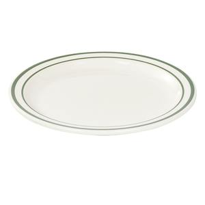 Green Rim Round <span class=keywords><strong>Restaurante</strong></span> Platos Juegos Vajilla Platos modernos Para <span class=keywords><strong>restaurante</strong></span> Platos de melamina irrompibles - Product Image 3