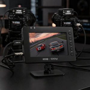 Enregistreur vidéo Ezcap SDI/HDMI avec écran couleur HD 5 pouces, prend en charge la PAUSE D'ENREGISTREMENT, la capture d'image et la lecture OEM/ODM - Product Image 1