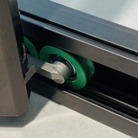 Douchecabine Vierkant Fabriek Hete Aanbieding 304 RVS Modern Waterdicht Glas Schuifdeur Hotel Badkamer