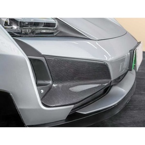 Panel Decorativo de Rejilla de Fibra de Carbono Seca para Modificación de Automóviles 2024-2025, Apto para Taycan - Product Image 5