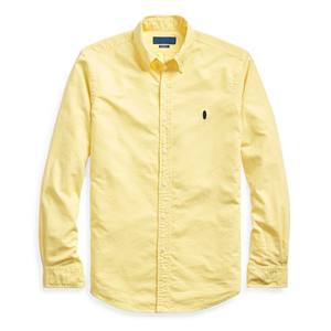 <span class=keywords><strong>Camicia</strong></span> da uomo in tessuto Oxford di puro cotone a maniche lunghe, primaverile e autunnale, stile business casual, <span class=keywords><strong>con</strong></span> logo ricamato a piccolo cavallo. - Product Image 5