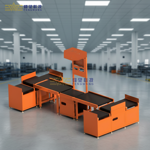 Hệ thống máy cân kiểm tra bưu kiện tự động, máy DWS tĩnh và băng tải mã vạch - Product Image 2