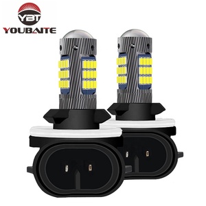 <span class=keywords><strong>H3</strong></span> H1 881 880 LED Sương Mù Ánh Sáng Bóng Đèn 2016 42smd 12V-24V 6000K Ô Tô DRL Chạy Ban Ngày Đèn Đèn Sương Mù - Product Image 1