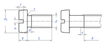 Vis à tête fraisée en acier inoxydable 304 à finition passivée avec filetage standard classe 4.8 grade M3/M4/M8 filetage métrique fin