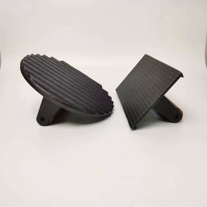 Prensa para Hamburguesas <span class=keywords><strong>Smash</strong></span>, <span class=keywords><strong>Plancha</strong></span> de Hierro Fundido Resistente, Redonda y Rectangular, Prensa para Asar Tocino con Mango de Madera - Product Image 3