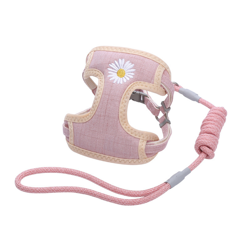 Mesh Cat Chest Harness Vest style