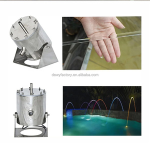 Chorros de Agua LED para Exteriores con Control de Color para Piscinas, Cortador Continuo, Música, Fuente Láser - Product Image 4