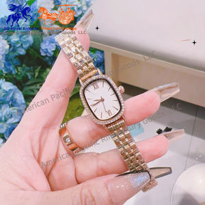 Reloj de Cuarzo de Lujo para Mujer, Nuevo Modelo BVGRI, Elegante Reloj de Negocios de Acero Inoxidable con Exquisita Hebilla de Mariposa y Caja Cuadrada - Product Image 4