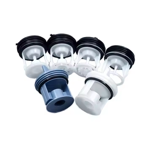 Pompe de vidange à tambour électrique manuelle Bouchon en plastique Filtre Bouchon d'eau Couvercle Pièces en gros Appareils de blanchisserie - Product Image 3