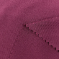 Vente directe d'usine, tissu en polyester tricoté élastique, tissu décontracté pour vêtements