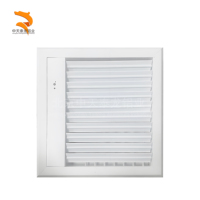 Nouvelle grille de ventilation électrique ABS motorisée pour climatisation centrale, avec télécommande pour l'évacuation de l'air frais