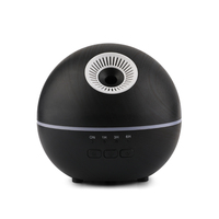 Mini humidificateurs d'air en bois pour maison, petit broyeur de bois, diffuseur ultrasonique d'huile essentielle d'aromathérapie, 120ml