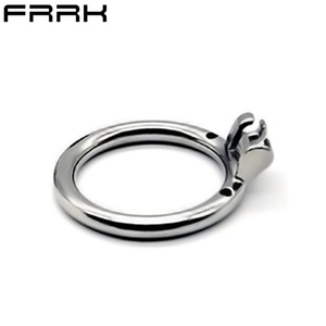 Anillo de Castidad Masculino de Acero Inoxidable FRRK, 4 Tallas Pequeñas, Jaula para Pene, Anillos para Pene, Novedad 2023, Juguetes Sexuales de Bondage para Hombres Mayores de 18 Años - Product Image 6