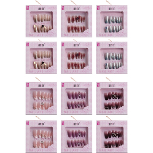 <span class=keywords><strong>Uñas</strong></span> Postizas Sweet Rose, 12 Piezas/Juego, Reutilizables, Puntas de <span class=keywords><strong>Uñas</strong></span> 3D con Caja de Exhibición, <span class=keywords><strong>Uñas</strong></span> Acrílicas Postizas para Mujer, Arte de <span class=keywords><strong>Uñas</strong></span>, DIY, Salón - Product Image 6