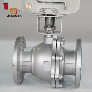 Actuador de Válvula de Bola Eléctrica Motorizada de 2 Vías DC12V/24V, Conexión de Brida de Acero Inoxidable, Control de Agua/Gas, Normalmente Abierta/Cerrada - Product Image 4