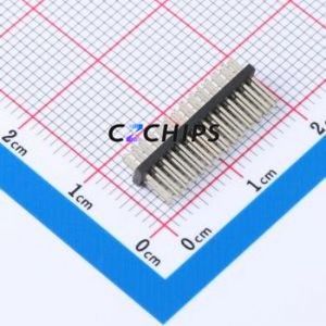 HB-PH1-127214PB2GOP Pin Header Through hole Component (THT),P=1.27mm Connector 2x14P 1.27mm 1.27mm Pin Header - Product Image 2