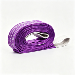 Sangle plate en polyester haute ténacité du Vietnam, longueur 8m, capacité 1T, pour la manutention de marchandises - Product Image 1