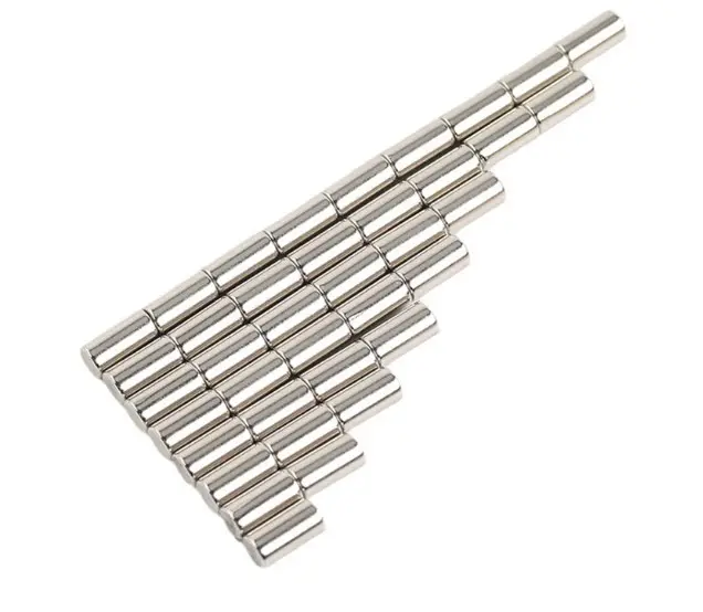 Stainless steel rod magnet machinable cylinder magnet rods bars strong force ndfeb magnet