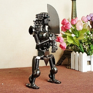 Зверь стальной воин робот металлические поделки - Product Image 5