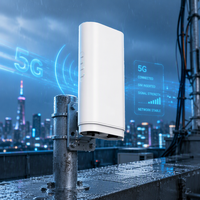 Routeur CPE 5G extérieur V620 avec emplacement pour carte SIM, étanche IP65 et protection contre la foudre, alimentation PoE 5G ODU