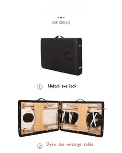 เตียงนวดพับได้ไม้คุณภาพสูงขายดีจากโรงงานโดยตรง - Product Image 5