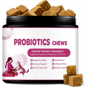 Compléments alimentaires pour animaux de compagnie Huile de poisson Oméga-3 Renforce la protection contre les allergies Réduit les griffures et les morsures des pattes Friandises molles pour toutes les races de chiens - Product Image 1