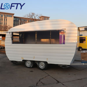 Camión <span class=keywords><strong>de</strong></span> Comida Rápida Totalmente Equipado <span class=keywords><strong>de</strong></span> 13.2 pies, Acero Inoxidable 304, Kiosco Móvil para Exteriores, Carrito <span class=keywords><strong>de</strong></span> Compras para Helados y Dulces - Product Image 1