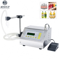 Machine de remplissage semi-automatique de haute précision pour petites bouteilles de boissons en verre, pour ligne de production d'eau minérale