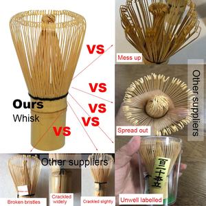 <span class=keywords><strong>BENUO</strong></span> – fouet en bambou brillant doré, boîte personnalisable, thé Matcha - Product Image 4