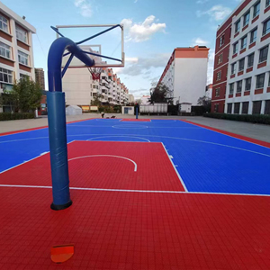Plancher suspendu antidérapant HANLI pour extérieur, terrain de basket-ball et de badminton, échantillon offert - Product Image 1