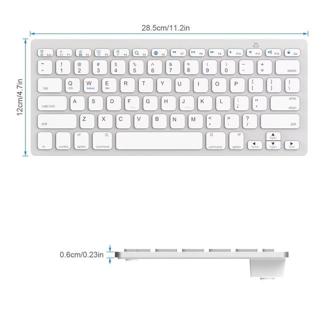 BT Wireless Keyboard X5 Russian French Arabic Thai New Laptop Application Bulk Discount