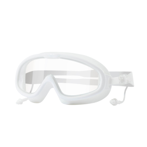 Lunettes de plongée pour adultes à vision large Lunettes De Natation avec bouchons d'oreille de surf Anti-buée Anti-UV Lunettes de piscine de sport - Product Image 1