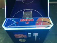 Machine de tir en salle pliable, machine de basket-ball à pièces, jeu d'arcade de basket-ball