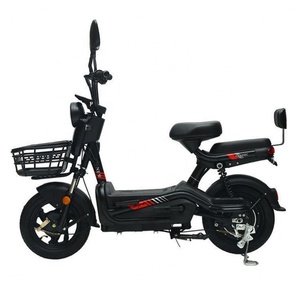 Vélo électrique 350W avec clé à distance, batterie au plomb-acide 48V 12A, cadre en acier, capteur électronique, vélo électrique de type E - Product Image 5