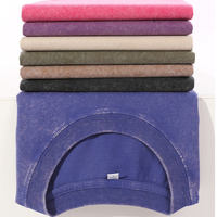 T-shirt vintage unisexe coupe oversize et ample, délavé à l'acide et effet neige, avec impression de logo personnalisée style rétro