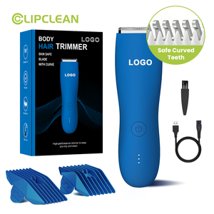 CLIPCLEAN IPX6 impermeable recargable ingle recortadora de pelo higiene masculina afeitadora de bolas profesional Manscape recortadora afeitadora corporal - Product Image 1