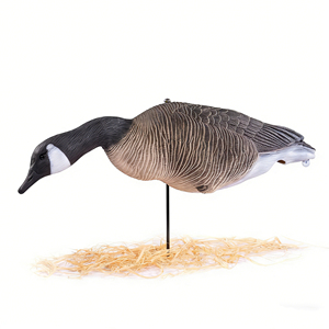 Leurre d'oie à cou noir en EVA, durable et optimisé pour les zones humides, avec piquet, accessoire de chasse en extérieur - Product Image 4