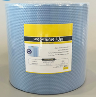 BSCI ISO9001 Bleu Jumbo Rouleau Lingettes Non Tissé Robuste Industriel Chiffon De Nettoyage À Sec Rouleau Serviettes Chiffons De Nettoyage