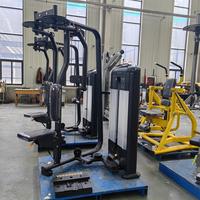 Appareil de fitness super silencieux FF07 pour l'entraînement fonctionnel, machine de musculation intérieure pour les deltoides arrière et les pectoraux