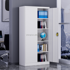 Armoire de classement moderne en acier avec étagères réglables pour usage professionnel – Mobilier commercial durable pour salle de sport, école, bureau à domicile - Product Image 3