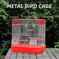 Vente directe usine – 2000 en stock – Cage à canaris décorative en acier inoxydable avec bouton-pression solide, écologique et de petite taille