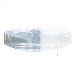 Adhesivo antivaho para lentes de casco para HORNET ADV GT-AIR <span class=keywords><strong>Neotec</strong></span> <span class=keywords><strong>2</strong></span> CNS-3 Z8 X15 Z7 X14 - Product Image 1