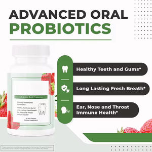 Capsules OEM Probiotiques Dentaires pour les Gencives, les Dents et l'Haleine Fraîche, Soutien Immunitaire et Bienfaits Antioxydants - 30 Comprimés - Product Image 2