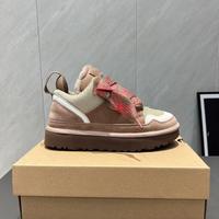 Bottes en coton de style Ugg à semelle épaisse, légères et thermiques, de qualité supérieure, avec logo de marque de luxe personnalisé, pour hommes et femmes