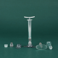 Ampoules en plastique transparentes vides de 1 ml, 2 ml, 3 ml, 5 ml, 10 ml, 15 ml, 20 ml, flacons ronds transparents personnalisés pour sérum pour le visage