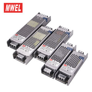 Controlador LED de Voltaje Constante MWEL Serie ST de 60-400W, 220VAC a 12V 24VDC para Iluminación <span class=keywords><strong>Lineal</strong></span> de Tiras y Vitrinas - Product Image 1