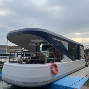 Ponton flottant en PE écologique, charnière anti-corrosion, haute capacité de charge, plateforme de quai flottant, marina, maison flottante, maison sur l'eau - Product Image 4