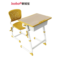 Vente en gros de meubles d'école bureau d'étudiant à hauteur réglable bureau d'école en plastique mobilier de salle de classe pour la maternelle