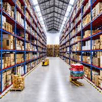 Étagère de stockage en acier Q235B, étagère de stockage robuste pour entrepôt, capacité de 2000 kg à 3000 kg, rayonnage sélectif pour palettes, service CAO 24h/24